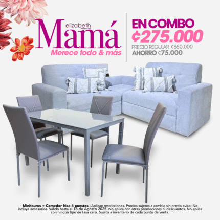 Minitaurus + Comedor Noa de 4 puestos